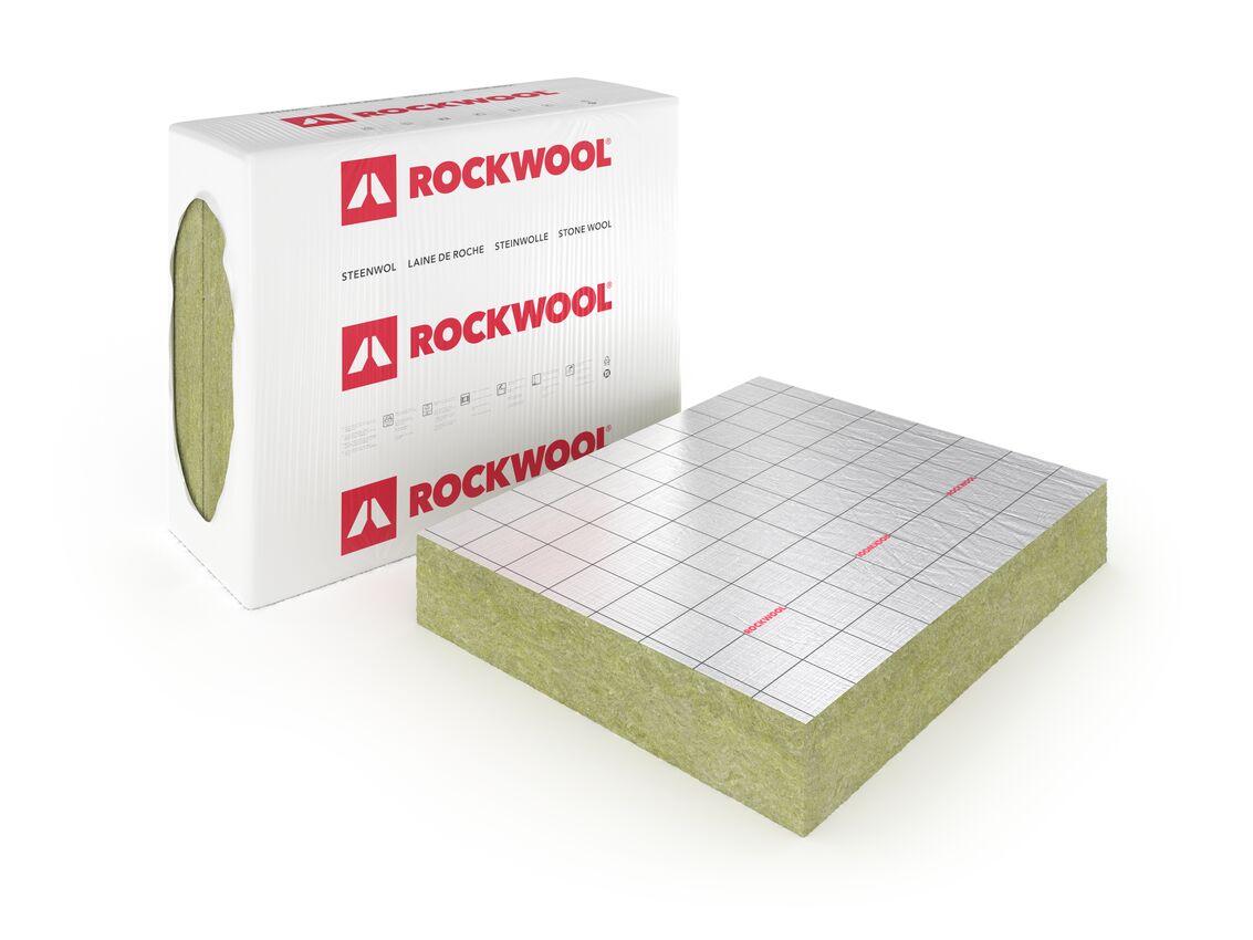 schildpad samenzwering Moedig aan Rockwool Rockfit Mono Silver 1000x800x140mm - Dun Isoleren