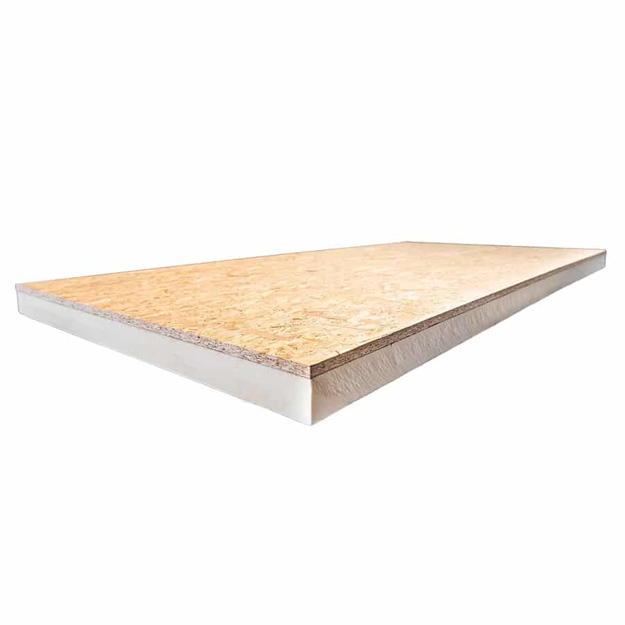 De schuld geven kam Onmogelijk PIR 60mm + OSB 2440x600x18mm - Dun Isoleren